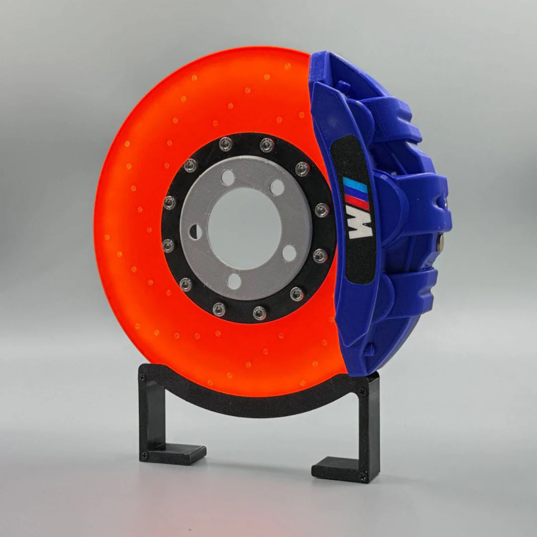 Lámpara led con forma de disco de freno deportivo